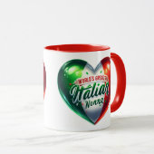Mug La plus grande nouveauté italienne au monde (Devant droit)