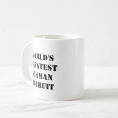 Mug "La plus grande recrue du monde" (Devant gauche)