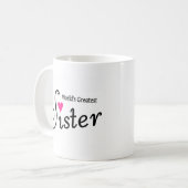 Mug La plus grande soeur des mondes (Devant gauche)