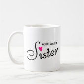 Mug La plus grande soeur des mondes (Gauche)