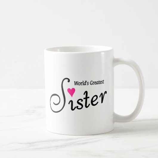 Mug La plus grande soeur des mondes (Droite)