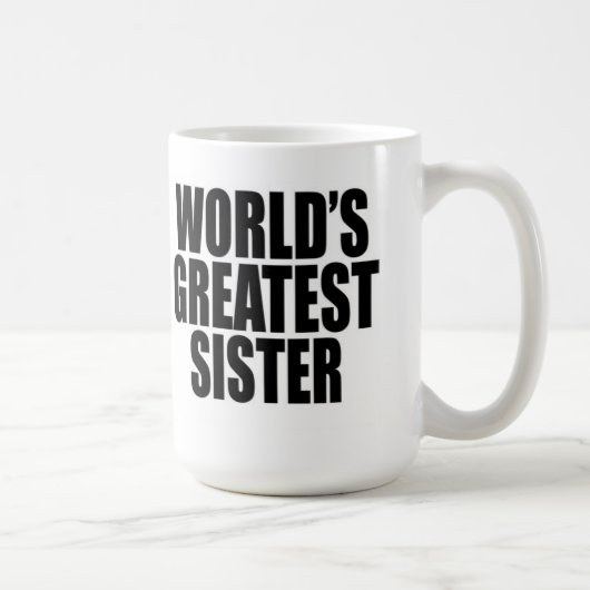 Mug La plus grande soeur du monde (Droite)