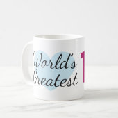 Mug La plus grande tia (11 oz) du monde (Devant gauche)