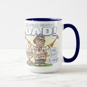 Mug La plus grande vitesse de BBQ de fête des pères
