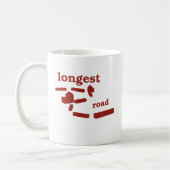 Mug La plus longue route ! (Gauche)