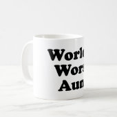 Mug La plus mauvaise tante du monde (Devant gauche)
