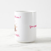 Mug La plus mignonne seras-tu ma Saint-Valentin (Centre)