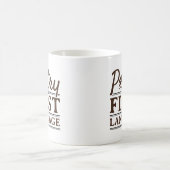 Mug La Poésie Est Ma Première Langue Poète Écrivain Po (Centre)