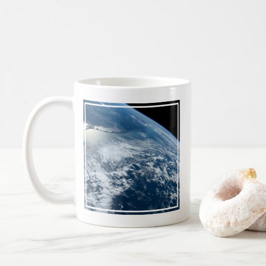 Mug La Pointe Sud Du Brésil Bordant L'Uruguay. (Avec donut)