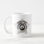 Mug La police de Chicago Badge (Gauche)