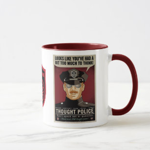 Mug La police de pensée attaque