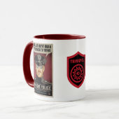 Mug La police de pensée attaque (Devant gauche)