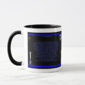 Mug La police d'état du Massachusetts/Blue Line mince (Gauche)