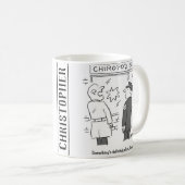 Mug La police enquête sur une percée au Chiropodiste (Devant droit)