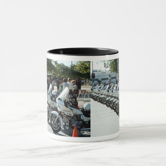 Mug LA Police motos USA (Centre)