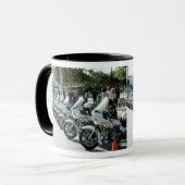 Mug LA Police motos USA (Devant gauche)