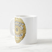 Mug La police retirée attaque (Devant gauche)