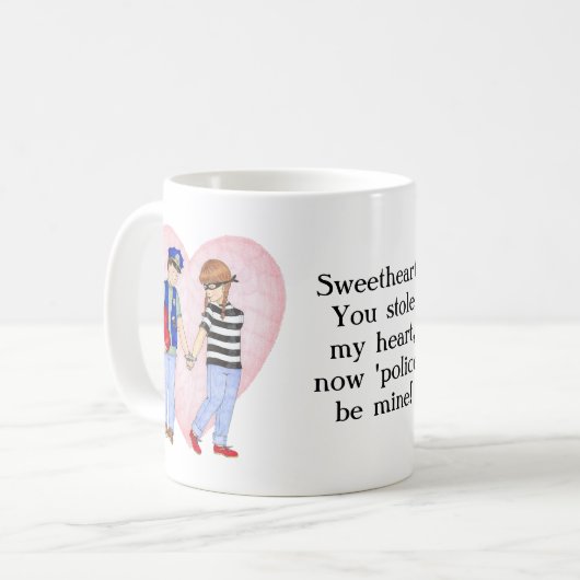 Mug La police sera mienne (Devant gauche)