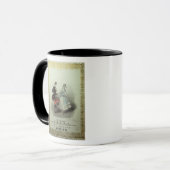 Mug La polka célébrée, feuille de chanson, 1840 (Devant gauche)