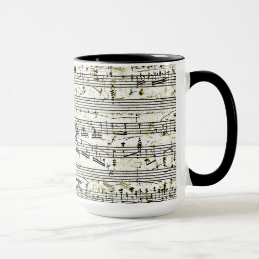 Mug La "polonaise" de Chopin (Droite)