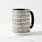 Mug La "polonaise" de Chopin (Devant droit)