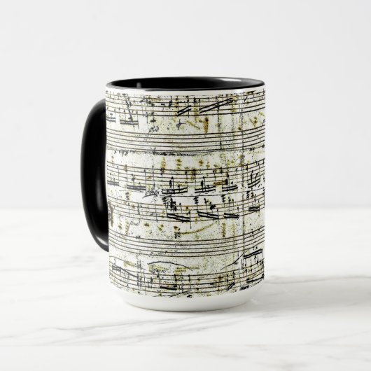 Mug La "polonaise" de Chopin (Devant gauche)
