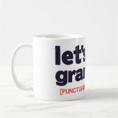 Mug La ponctuation sauve des vies (Gauche)