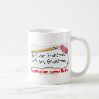Mug La ponctuation sauve les vies