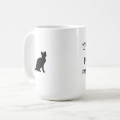 Mug La population entière de chat est mon meilleur ami (Devant gauche)