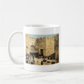 Mug La porte de Jaffa, Jérusalem, photo de classique (Gauche)