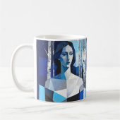 Mug La Pose de « Caelith » – Un Portrait Abstrait (Gauche)