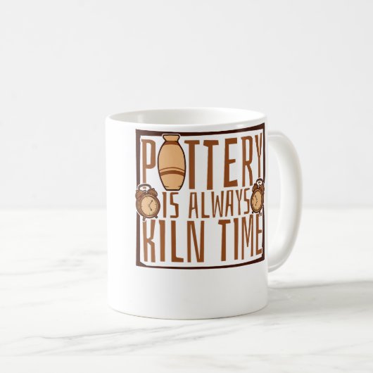 Mug La poterie est toujours un moment de four Passion (Devant droit)