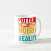 Mug La Poterie N'Est Pas Qu'Un Loisir C'Est Mon Enthou (Devant droit)