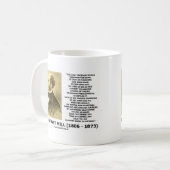 Mug La poursuite de liberté de John Stuart Mill (Devant gauche)