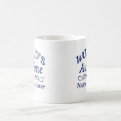 Mug La praticienne de l'infirmière la plus (Centre)