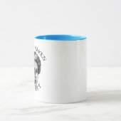 Mug La pratique rend parfait (Centre)