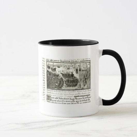 Mug La première attaque sur le pneu (Droite)