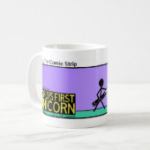 Mug La première chaudière Unicorne du monde drôle - 09 (Devant gauche)