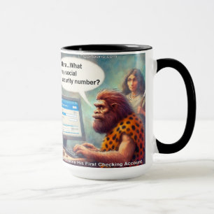 Mug La première connexion de Yarg : faire ses comptes