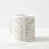 Mug La première salope de verre d'impôt sur le revenu (Devant gauche)