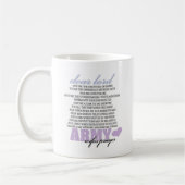 Mug La prière de l'épouse d'armée (Gauche)