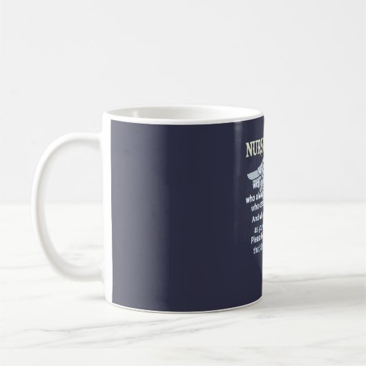 MUG LA PRIÈRE DE L'INFIRMIÈRE (Gauche)