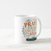 Mug La prière stabilise les pas incertains Citation ch (Devant droit)
