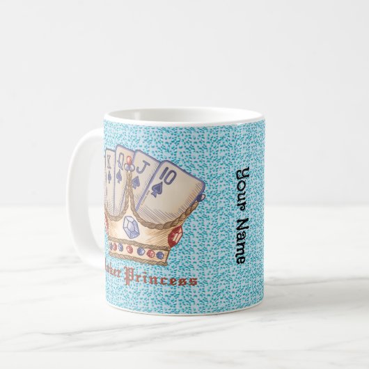 Mug La princesse de Poker (Devant gauche)