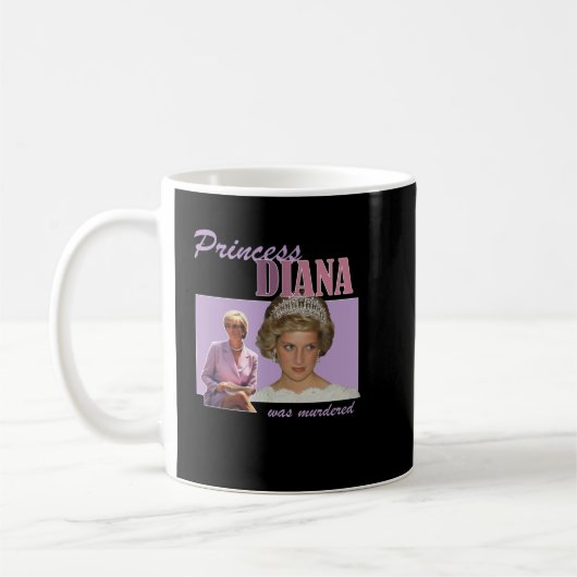 Mug La princesse Diana a été assassinée (Gauche)