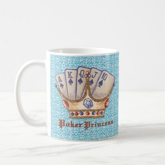 Mug La Princesse du Poker (Gauche)