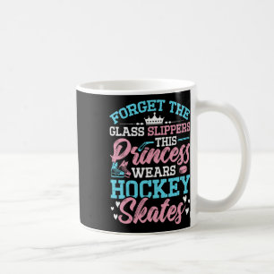 Mug La princesse porte des patins de hockey amoureux d