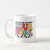 Mug La Professeur De Maths Shirt Bruh Avez-Vous Même M (Gauche)