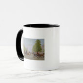 Mug La promenade sur le Champs-Elysees (Devant gauche)