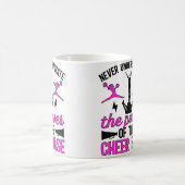 Mug La puissance de la base de cheerleading Base de ch (Centre)
